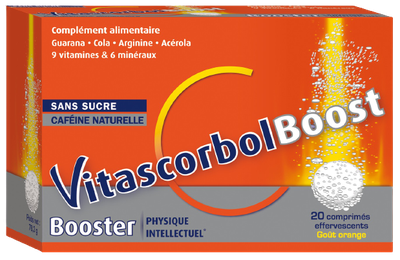 VitascorbolBoost 20 comprimés effervescents -