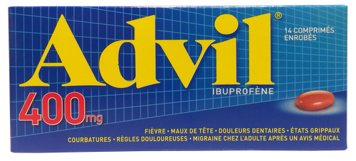 ADVIL 400MG 14 COMPRIMES