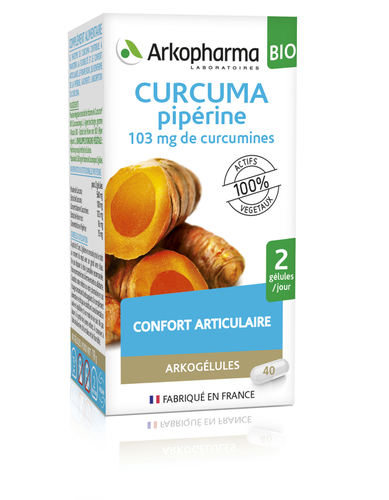 Image Arkopharma CURCUMA PIPERINE 40VG