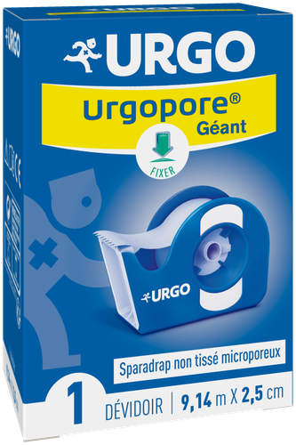 Urgo - Sparadrap microporeux 9,14m x 2,5cm